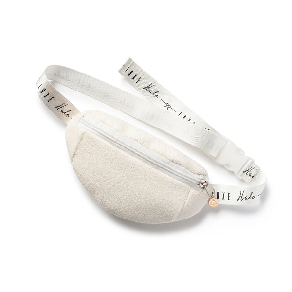 Halo Luxe Terry Belt Bag - Ivory