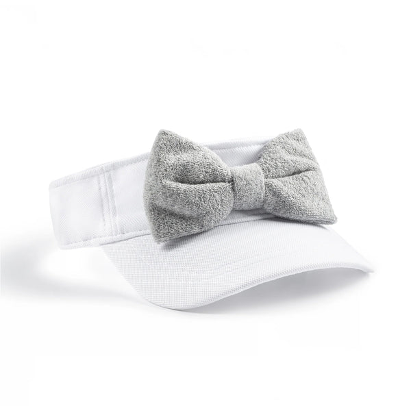 Halo Luxe Terry Visor - Heather Gray