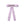 Load image into Gallery viewer, Ava scalloped long tailed clip lavender - Halo Luxe