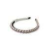 Halo Luxe Bon Bon Pearlized Tiara Headband - Mocha