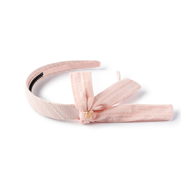 Forever eylet side bow headband ballet slipper - Halo Luxe