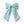 Load image into Gallery viewer, Forever eylet long tail clip powder blue - Halo Luxe