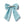Load image into Gallery viewer, Forever eylet long tail clip powder blue - Halo Luxe