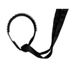 Halo Luxe Isabella Embellished Tie Back Headband - Black