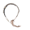 Halo Luxe Isabella Embellished Tie Back Headband - Champagne
