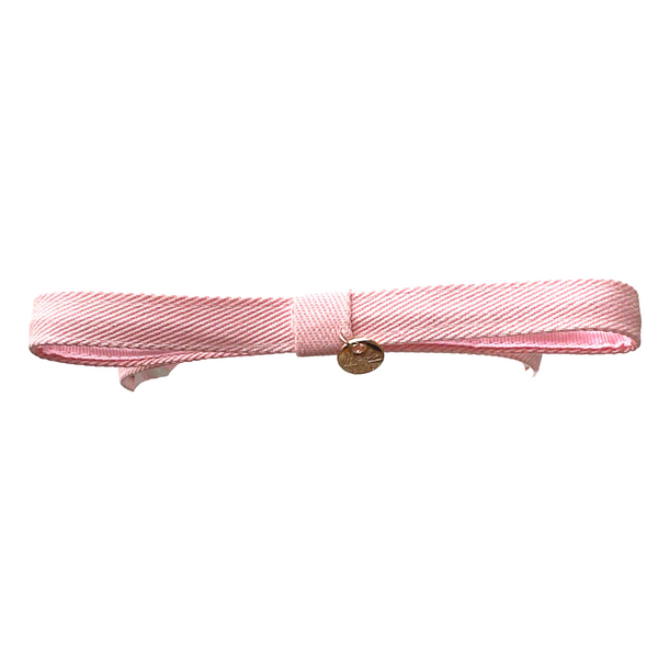 Maddy Twill Bow Headband Ballet Slipper - Halo Luxe