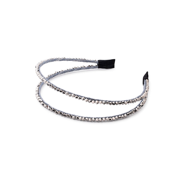 silver headband for girls