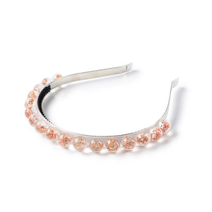 Whisper beaded baby's breath headband pink - Halo Luxe