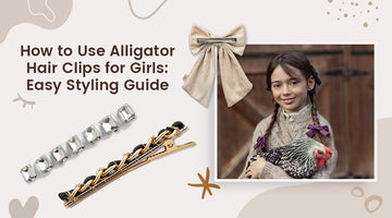 How to use alligator clips for girls