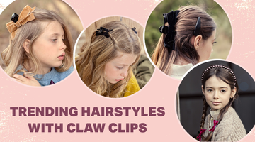Trending hairstyles with claw clips banner image