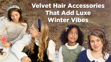 velvet hair accessories