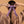 Load image into Gallery viewer, Halo Luxe Rosette Velvet Long Tail Clip - Lavender
