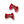 Load image into Gallery viewer, Halo Luxe Rosette Velvet Double Clip Set - Red
