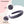 Load image into Gallery viewer, Halo Luxe Clara Tweed Padded Headband - Eggplant
