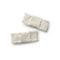 Halo Luxe Amara Deconstructed Woolen Double Clip - White