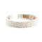 Halo Luxe Amara Deconstructed Woolen Headband - White