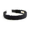 Halo Luxe Amara Deconstructed Woolen Headband - Black