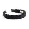 Halo Luxe Amara Deconstructed Woolen Headband - Black