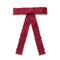 Halo Luxe Amara Deconstructed Woolen Long Tail Clip - Red