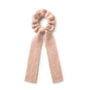 Halo Luxe Avery Ribbed Knit Long Tail Scrunchie - Ballet Slipper