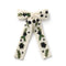 Halo Luxe Celesse Embroidered Beaded Long Tail Clip - Off white