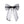 Load image into Gallery viewer, Emma organza long tail clip black
