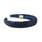 Halo Luxe Evelina Lace Headband - Navy
