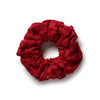 Halo Luxe Evelina Lace Scrunchie - Red