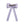 Load image into Gallery viewer, Halo Luxe Gumdrop Scalloped Satin Bow Clip - Lavender
