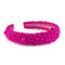 Halo Luxe Becca Pearl Headband - Fuchsia
