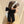 Load image into Gallery viewer, Halo Luxe Dalia Pearl Flower Embellished Satin Long Tail Clip - Black
