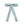 Load image into Gallery viewer, Halo Luxe Poppy Braided Woven Patent Clip - Powder Blue
