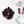 Load image into Gallery viewer, Halo Luxe Rosa Vintage Satin Scrunchie - Plum
