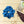 Load image into Gallery viewer, Halo Luxe Terry Scrunchie - Cobalt Blue
