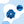 Load image into Gallery viewer, Halo Luxe Terry Scrunchie - Cobalt Blue
