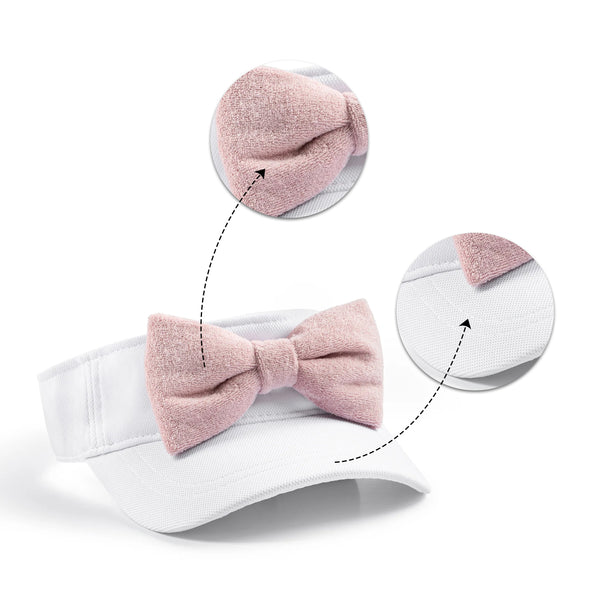 Halo Luxe Terry Visor - Rose