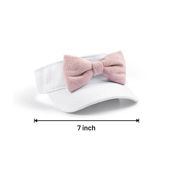 Halo Luxe Terry Visor - Rose