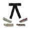 Halo Luxe Deluxe Infant Hair Accessories Set - Comfortable Bands & Clips Set