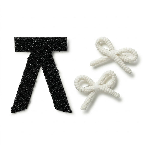 Halo Luxe Deluxe Infant Hair Accessories Set - Soft Headbands & Bow Accessories