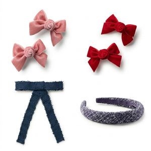 Halo Luxe Elegant Baby Girl Styling Kit - Cute & Elegant Hair Styling Set