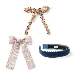 Halo Luxe High-Quality Baby Hair Accessories Bundle - Complete Baby Hair Styling Bundle
