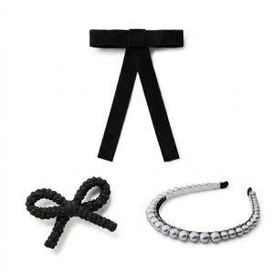 Halo Luxe High-Quality Baby Hair Accessories Bundle - Stylish Everyday Baby Accessories