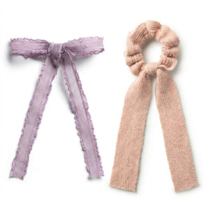 Halo Luxe Luxury Baby Girl Gift Bundle - Soft Headbands & Bow Accessories
