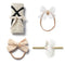 Halo Luxe Luxury Newborn Baby Girl Gift Bundle - Stylish Everyday Baby Accessories