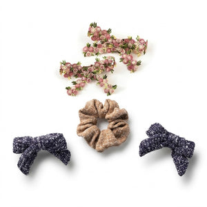 Halo Luxe Premium Baby Girl Gift Set - Complete Baby Hair Styling Bundle