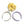 Load image into Gallery viewer, Halo Luxe Premium Baby Girl Gift Set - Designer Baby Hair Collection
