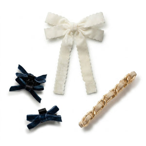 Halo Luxe Soft & Comfortable Baby Accessories Bundle - Premium Soft Fabric Accessories