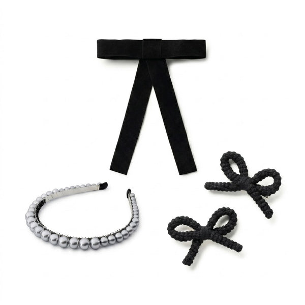 Halo Luxe Ultimate Styling Bundle - Comfortable Bands & Clips Set