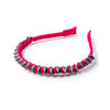 Halo Luxe Hazel Knit Rivet Headband - Strawberry