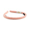 Halo Luxe Juliana Textured Knit Headband - Pink